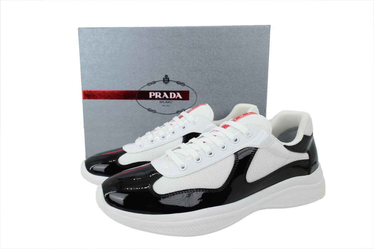 America's Cup Sneakers Black and White