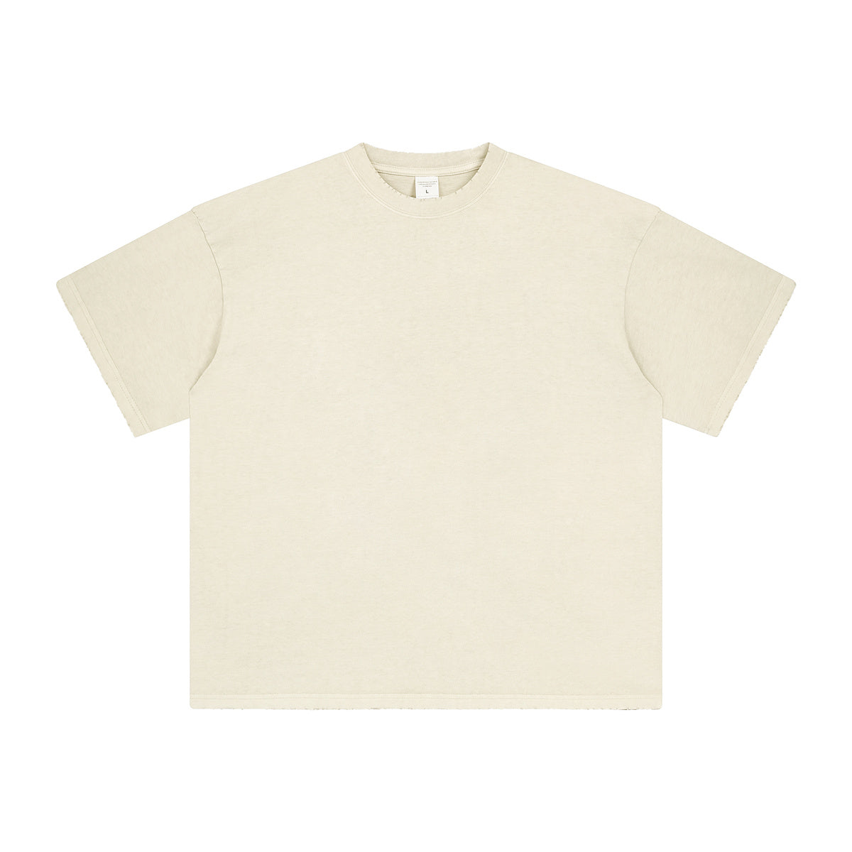 Washed Edge Distressed | Basic T-Shirt - Luxuryurbanwear