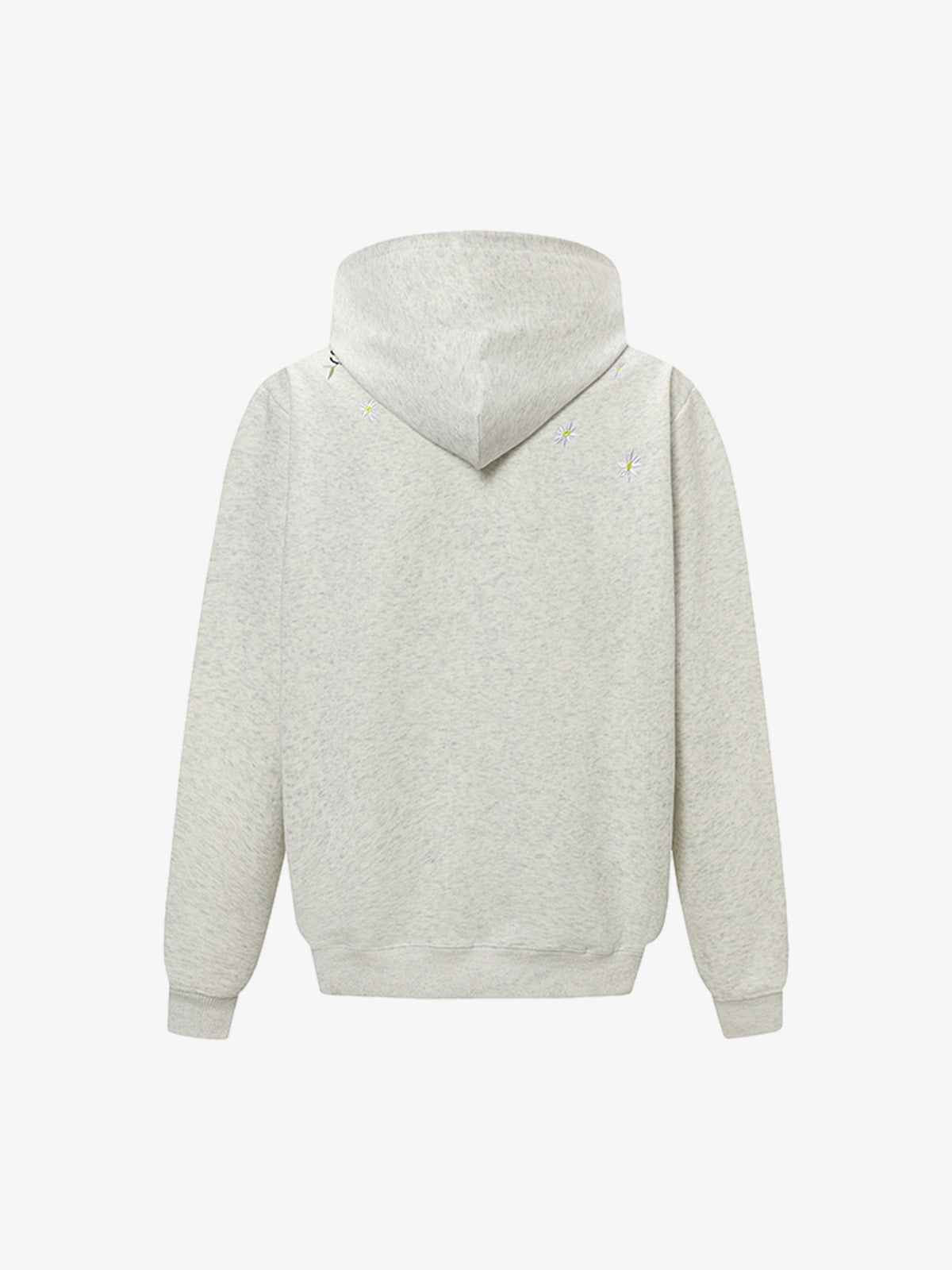 Daisy Embroidery Floral Pattern Heavyweight Hoodie