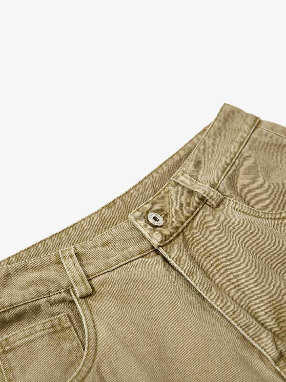Street Detachable Belt Baggy Pants