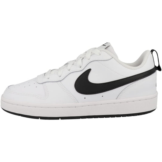 Nike Court Borough Low 2 (Big Kid) White/Black