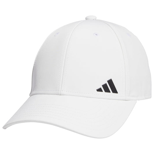 adidas Womens Backless Ponytail Hat Adjustable Fit Baseball Cap White/Black One Size