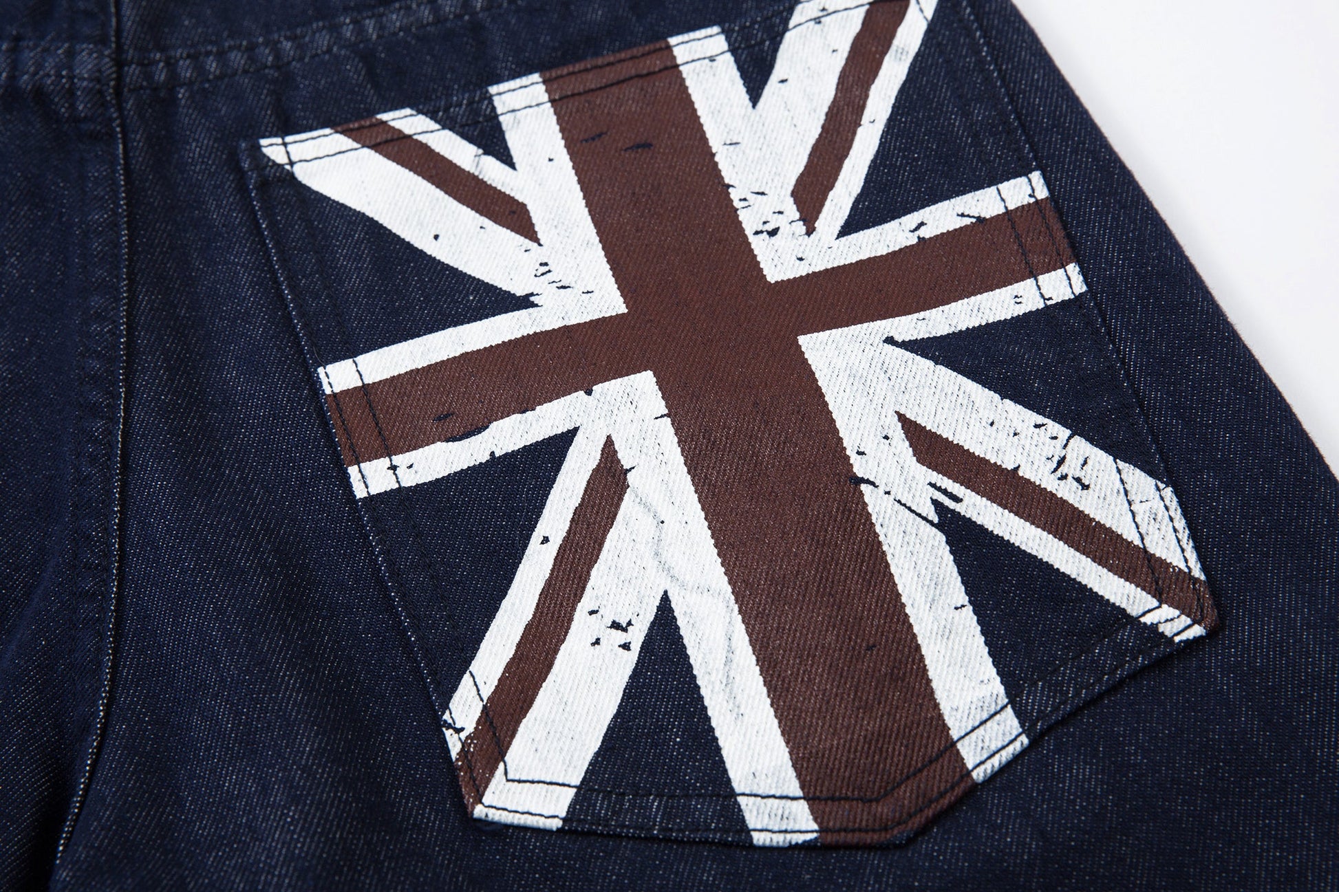 Retro Spliced Streetwear Denim | Y2K Wide Leg Baggy Jeans - Luxuryurbanwear
