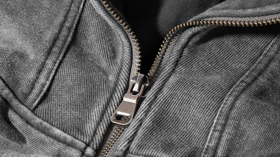 Vintage Washed Pullover | Spliced Streetwear Essential Hoodie - Luxuryurbanwear