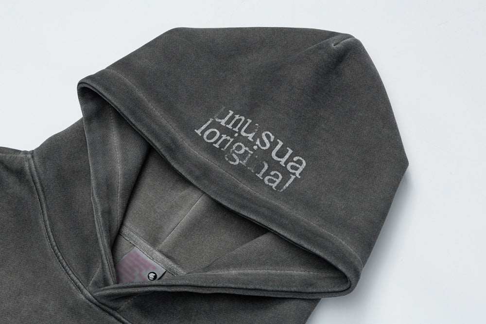 Distressed Retro Pullover | Hollow Embroidered Christmas Hoodie - Luxuryurbanwear