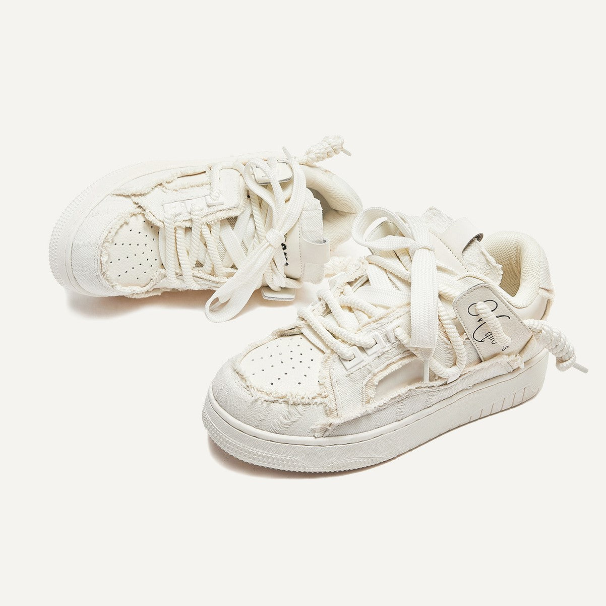 Elevate | Thick Sole Sneakers - Luxuryurbanwear