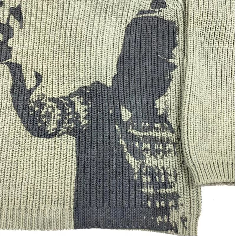 Grit & Glory | Statement Knit Sweater - Luxuryurbanwear