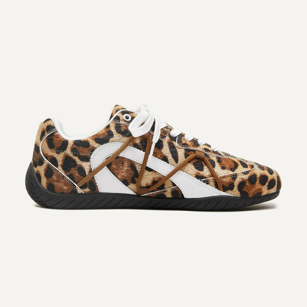 Leopard | Retro Multi-Color Sneakers - Luxuryurbanwear