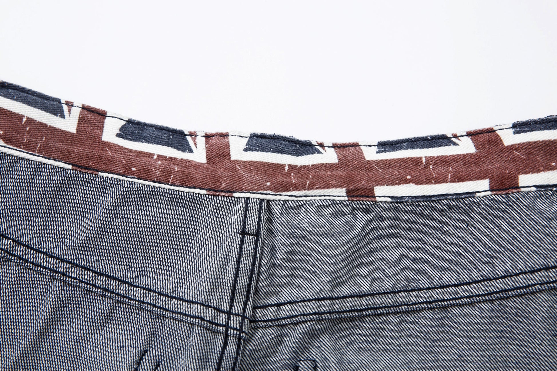 Retro Spliced Streetwear Denim | Y2K Wide Leg Baggy Jeans - Luxuryurbanwear