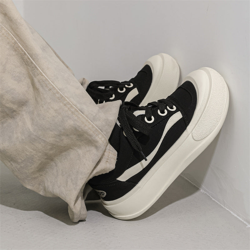 Bubble Thick Sole Bread Sneakers - Luxury Oversized Puffy Skate Shoes | LuxuryUrbanwear - Luxuryurbanwear