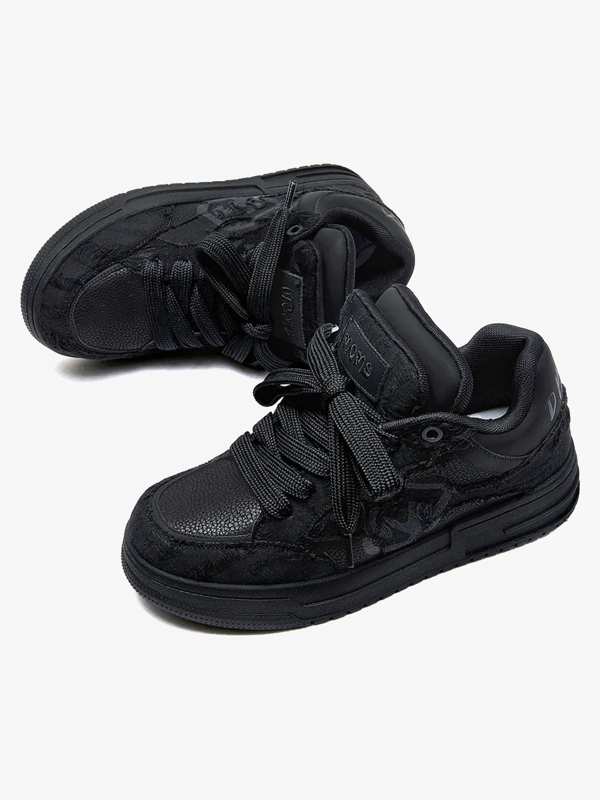Retro Graffiti | Y2K Punk Skate Sneakers - Luxuryurbanwear