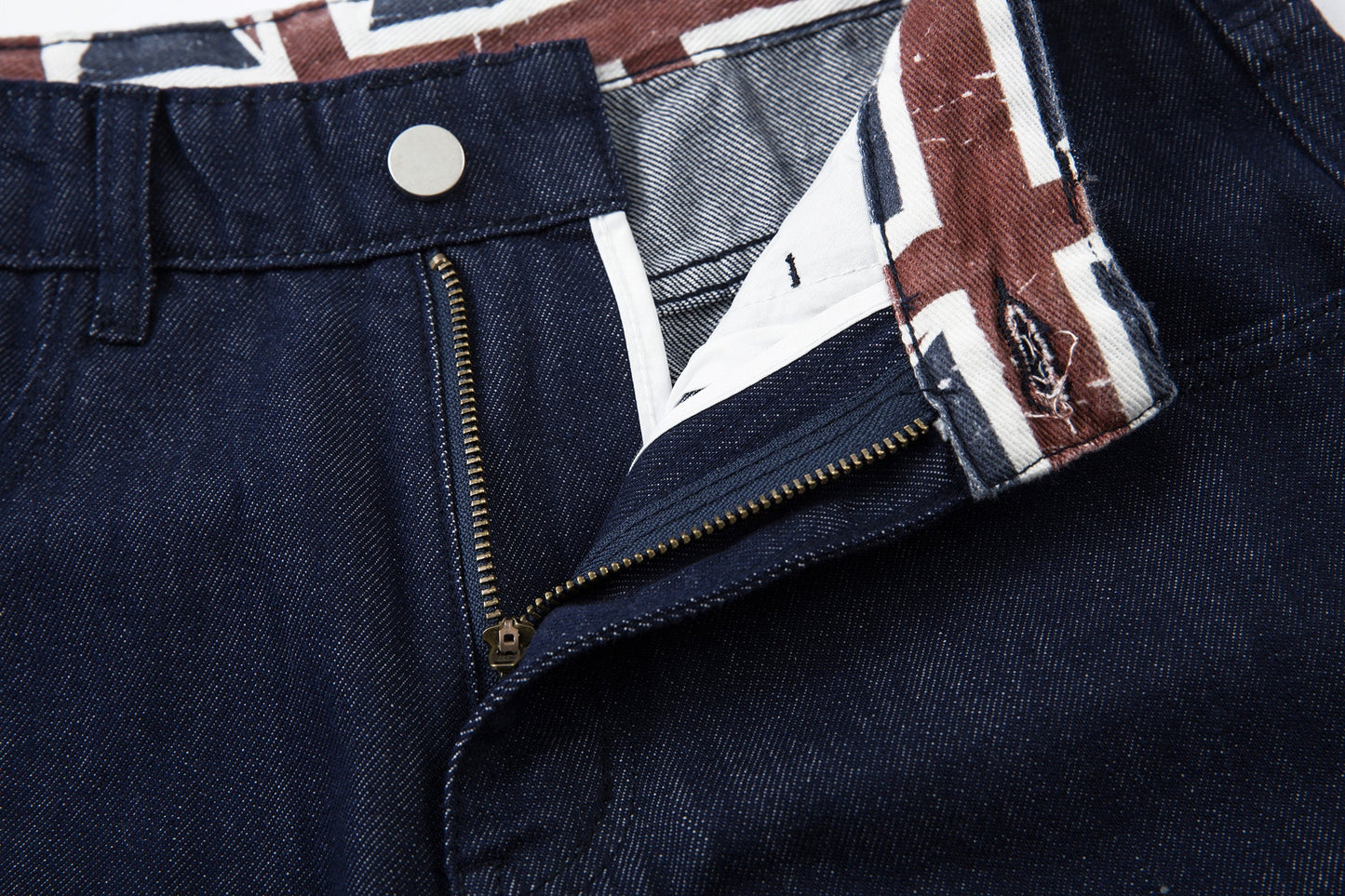 Retro Spliced Streetwear Denim | Y2K Wide Leg Baggy Jeans - Luxuryurbanwear