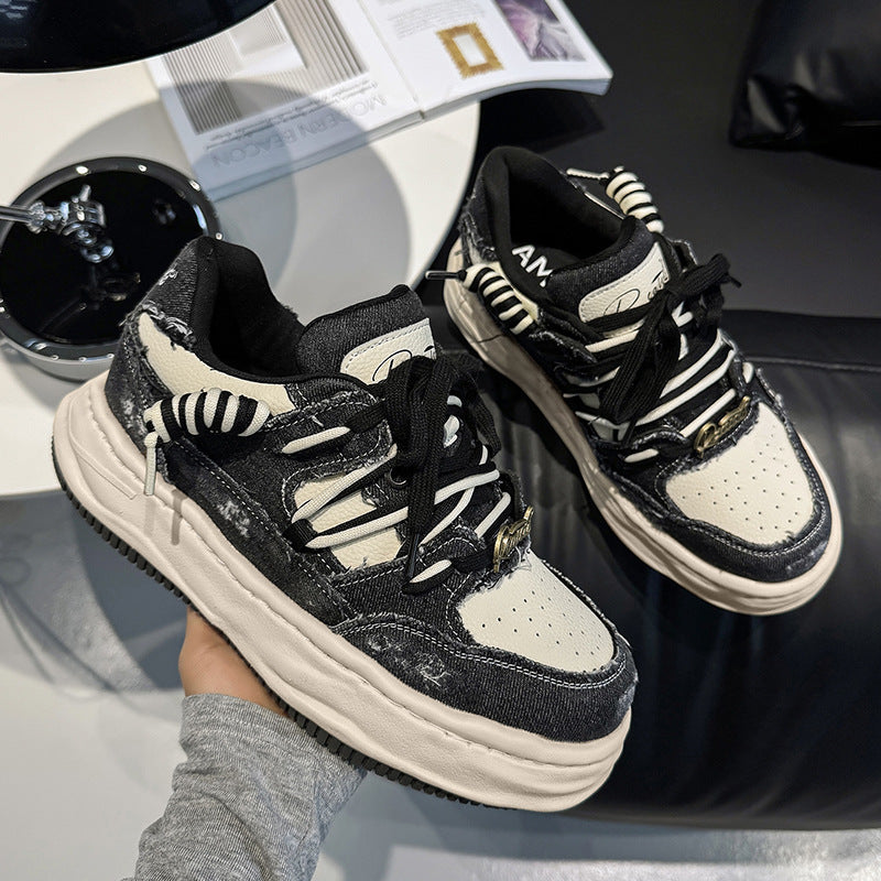 Blaze | Retro Skateboard Sneakers - Luxuryurbanwear