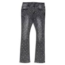 VICIOUS DENIM Jeans Rhinestone Studded