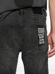 KSUBI Jeans Distressed Paint Splatter Skinny Fit