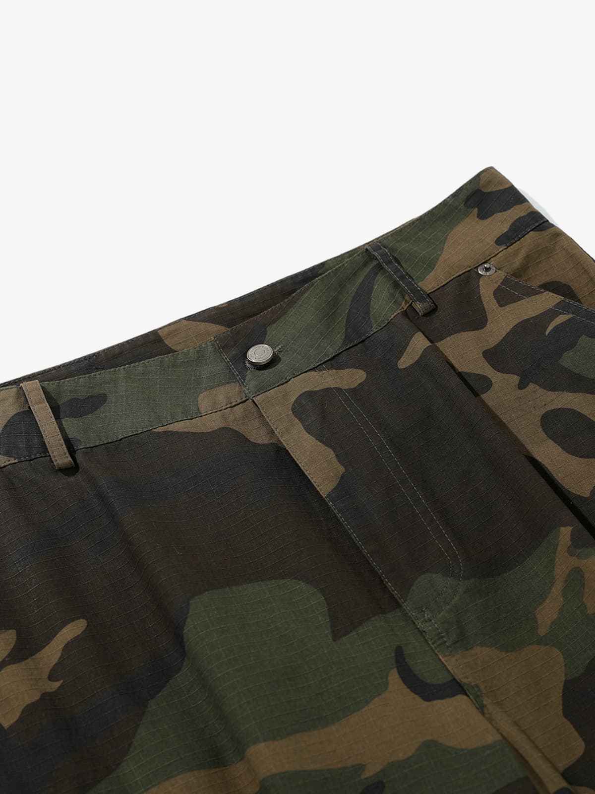 Vintage Multi-Pocket Functional Camo Cargo Pants