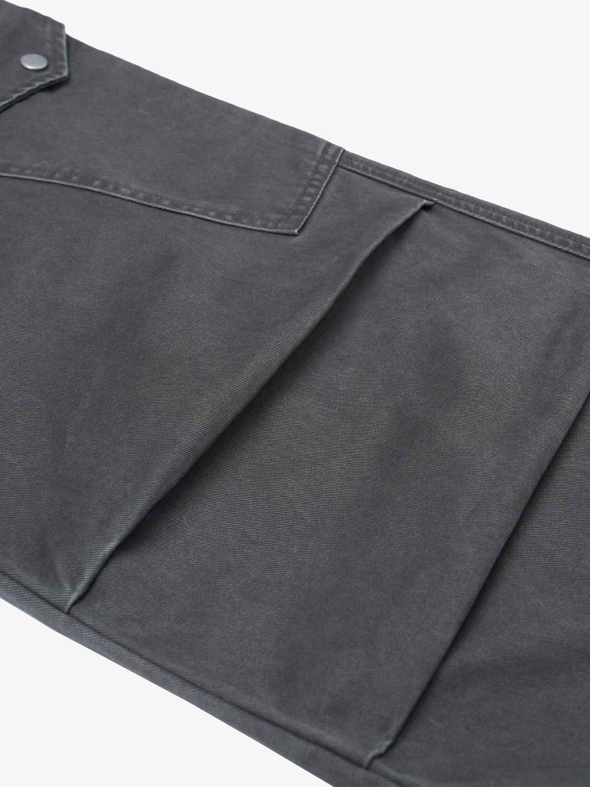 Streetwear Utility Multi-Pocket Straight-Leg Pants