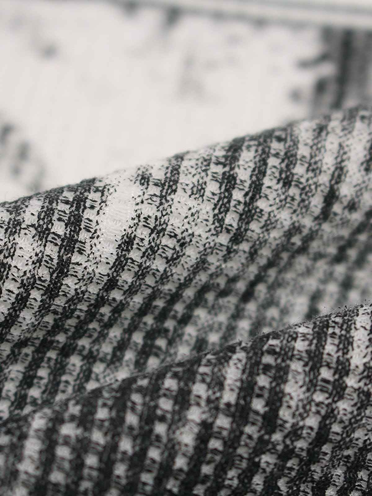 Long Sleeve Letter Waffle