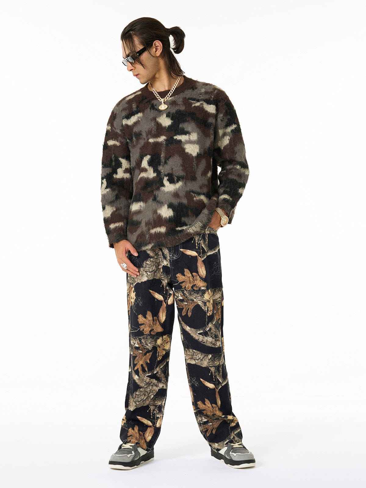 Sweat Camo Crew