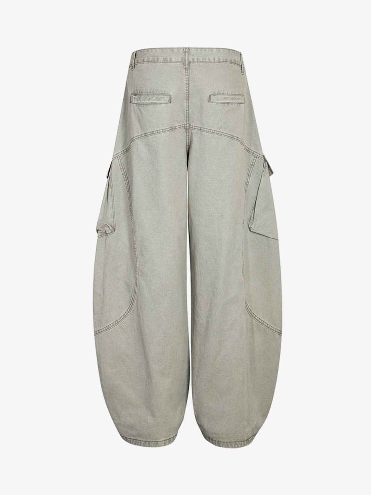 Patchwork Multi-Pocket Workwear Casual Machete Pants