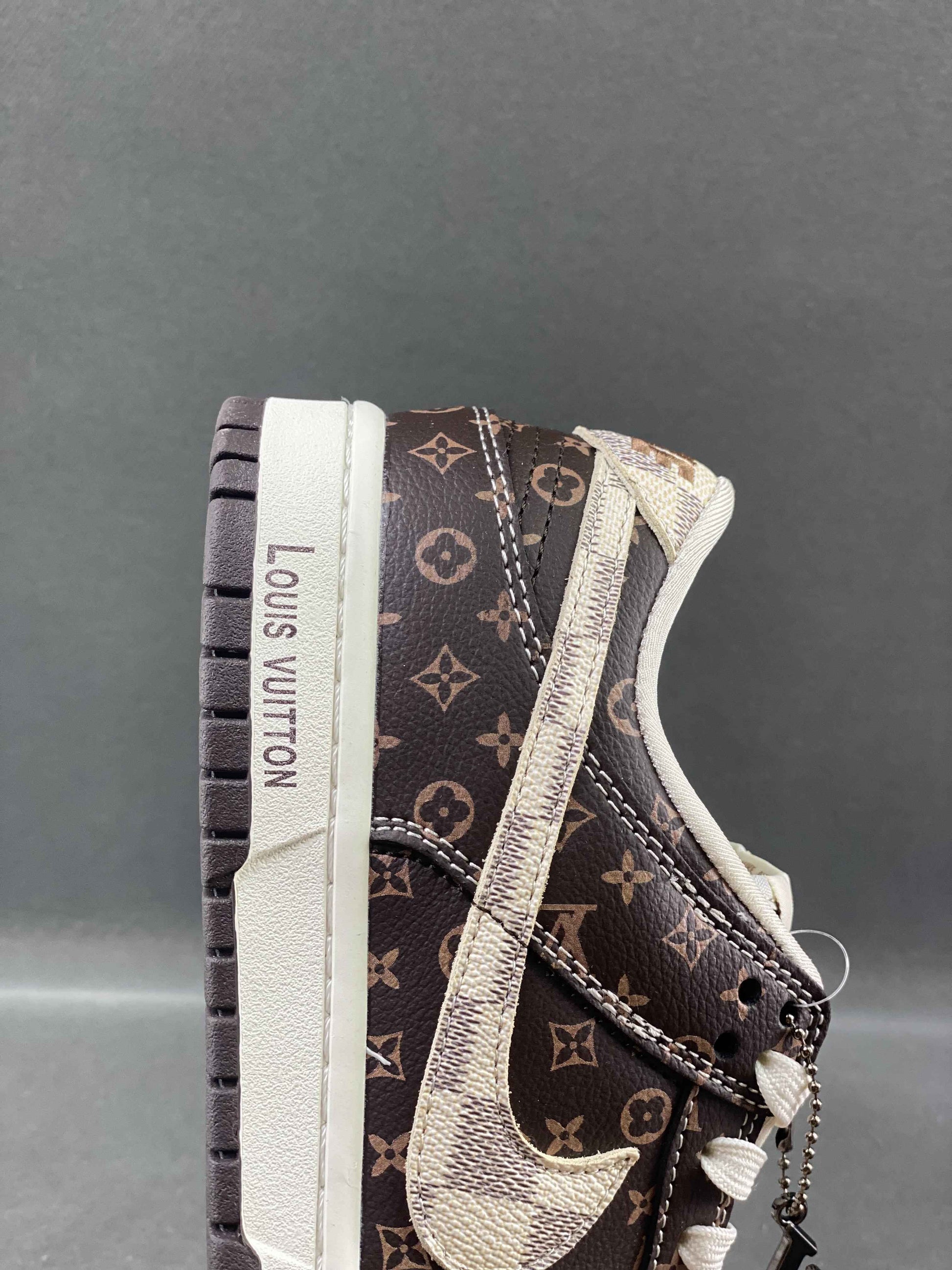 Custom Air Jordan 1 Monogram SJ2068-255 - Unique Style and Authenticity SneakerNational