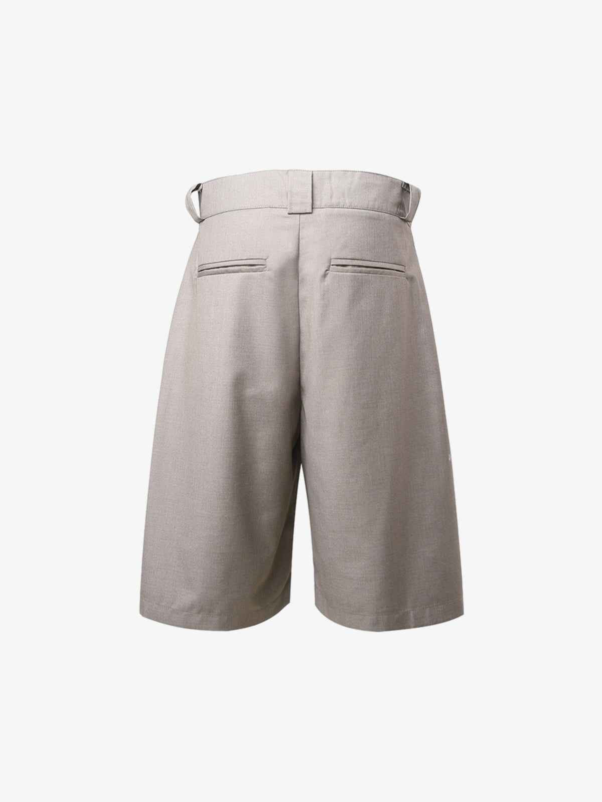 Vintage Deconstructed Pleated Shorts - 2580