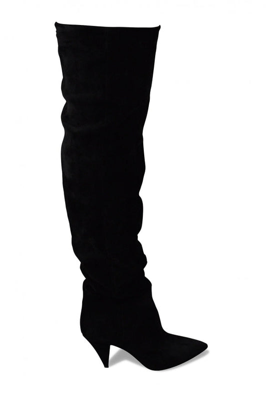 Saint Laurent Women Era 85 Over-The-Knee Boots