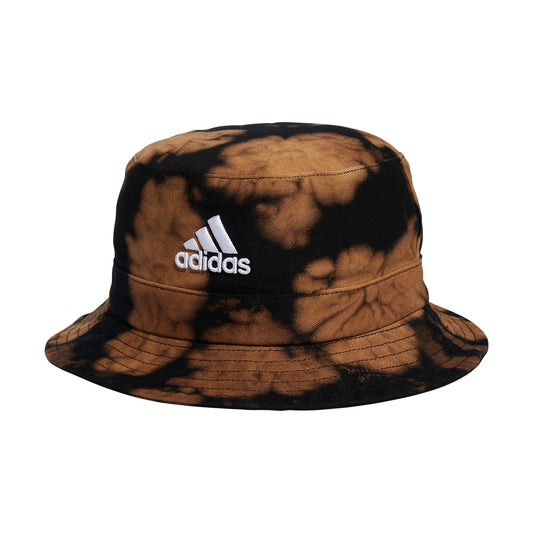 adidas Womens Color Wash Bucket Hat Black/White/Reverse Dye One Size