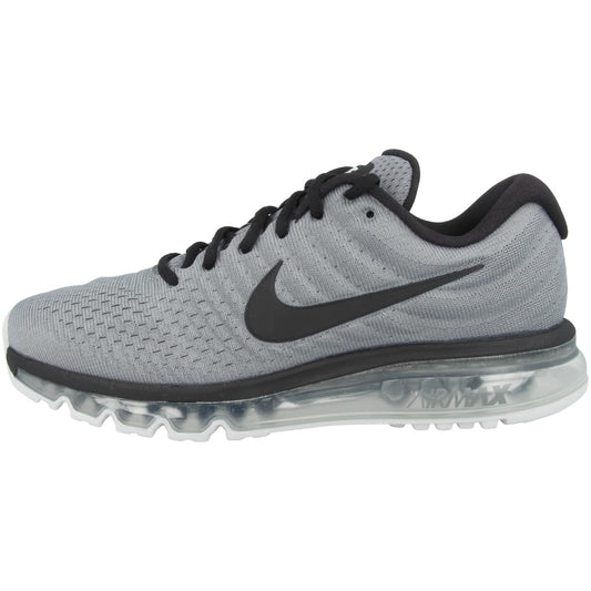 Nike AIR MAX 2017 Mens 849559-011 (Cool Grey/Black-Pure Platinum) Size 8