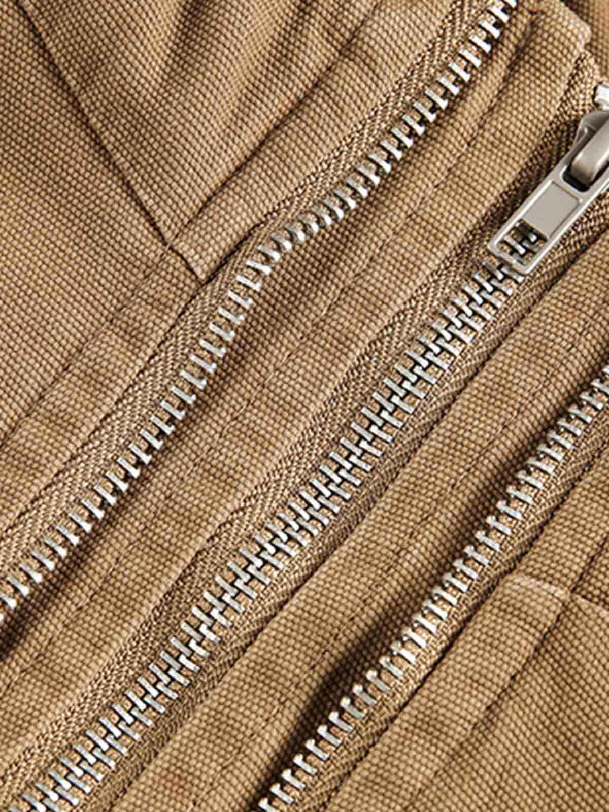 Hooded Workwear Multi Pocket Zip Jacket