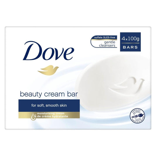 Dove Original Beauty Cream Four Bars