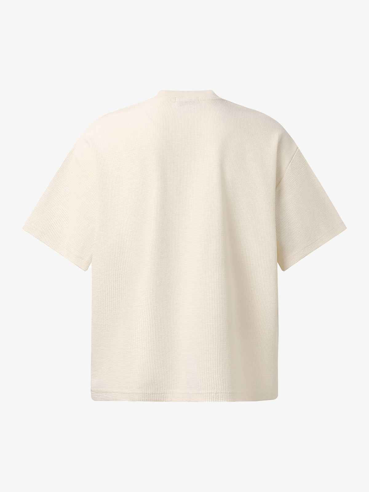 Distressed Text Dog Graphic T-Shirt