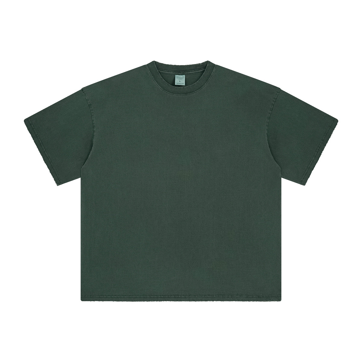 Washed Edge Distressed | Basic T-Shirt - Luxuryurbanwear
