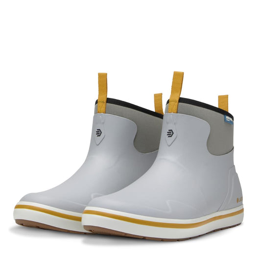LaCrosse 6" Alpha Deck Boots for Men Featuring Waterproof Rubber Quick-Drying Mesh and Slip-Resistant Outsole Wild Dove - 11 M