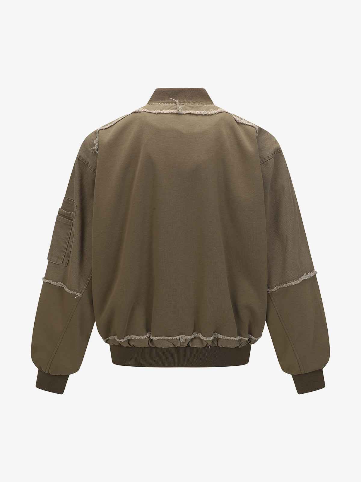 Raw Edge Deconstructed MA-1 Bomber Jacket