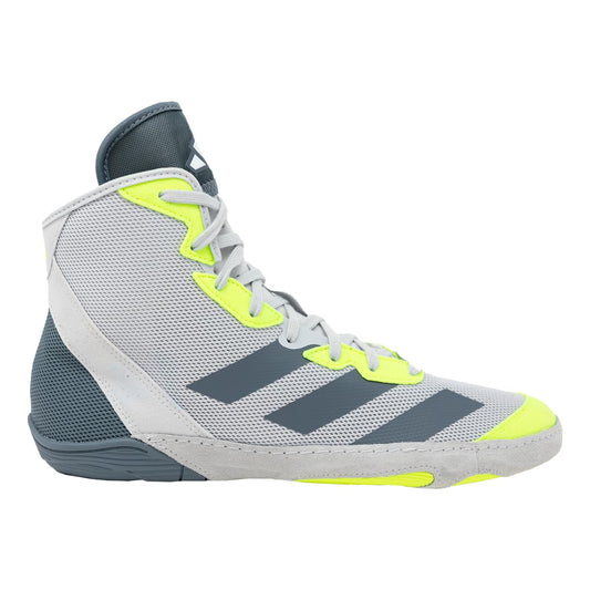 adidas Adizero Wrestling Shoes Light Grey/Onyx/Solar Yellow 10