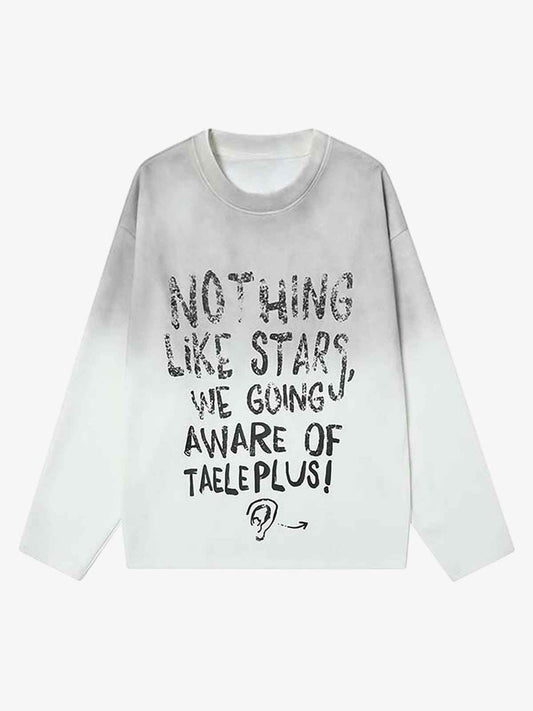 Long Sleeve Dirty Distressed
