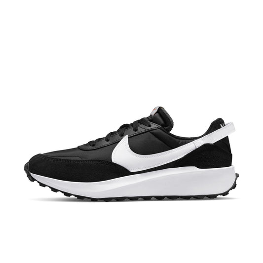 Nike Waffle Debut Mens Running Shoes (Numeric_10) BLACK/WHITE-ORANGE-CLEAR 10 UK (11 US)