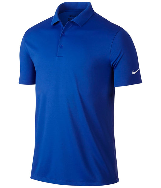 NIKE Mens Dry Victory Polo Game Royal/White Large