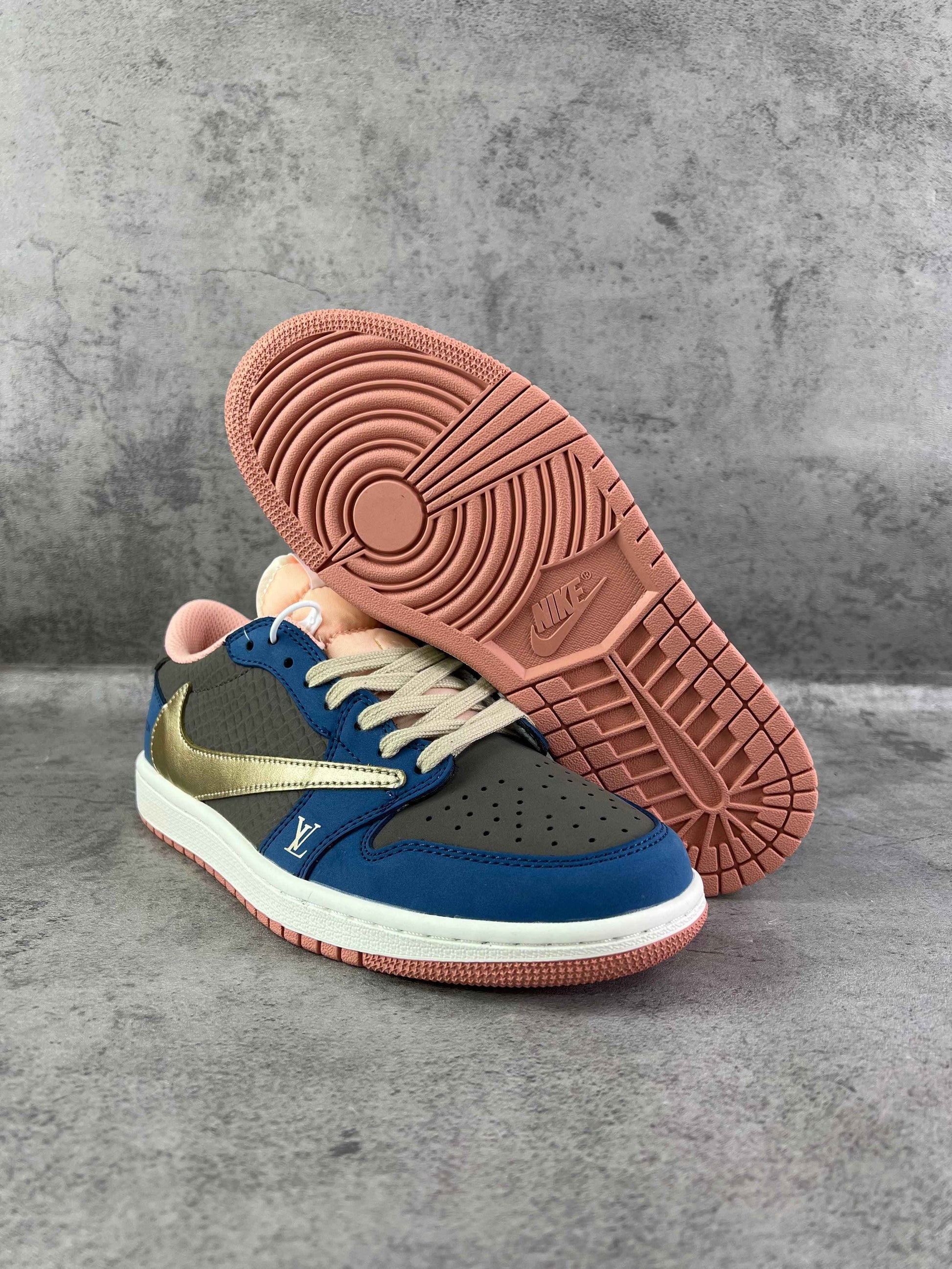 Custom Air Jordan 1 x Travis Scott DM7866 SneakerNational