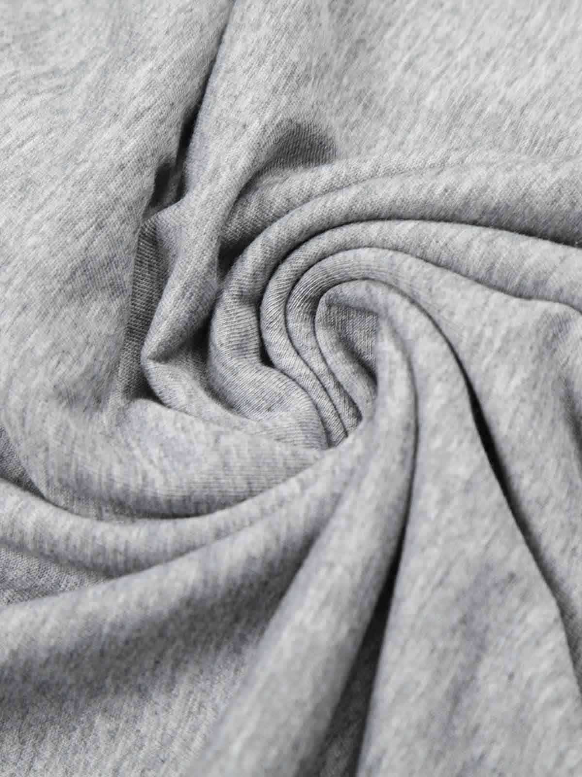 Layered Neck Button Detail Long Sleeve T-Shirt