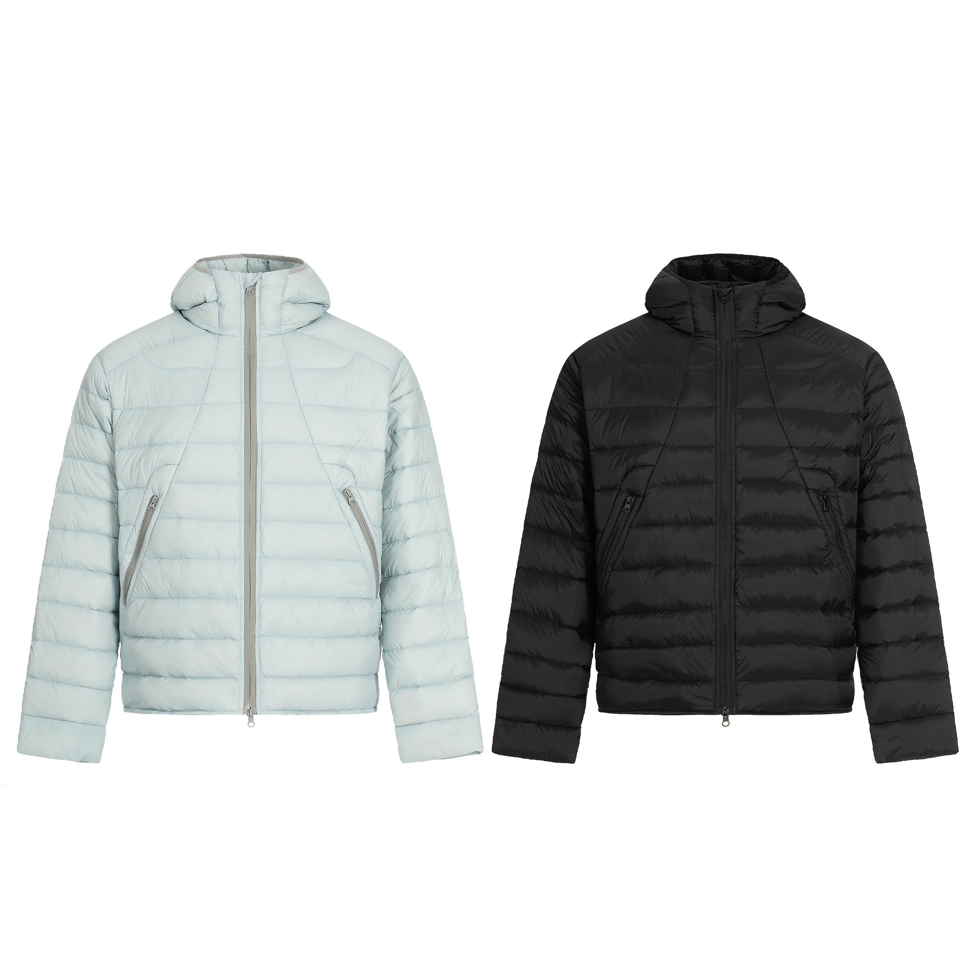 Minimal Panel-Lined | Hooded Puffer Jacket - Luxuryurbanwear