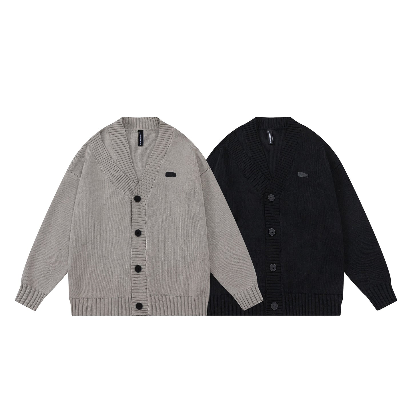 Vintage Textured| Patchwork Knit Cardigan - Luxuryurbanwear