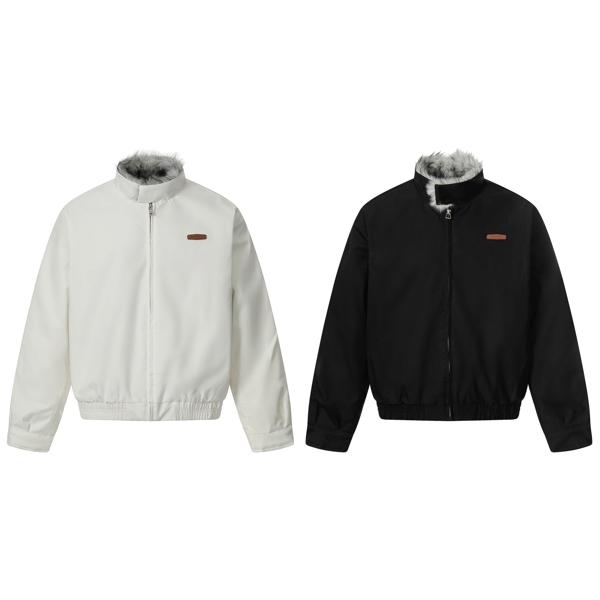 Warm Minimalist | Fleece-Lined Jacket - Luxuryurbanwear