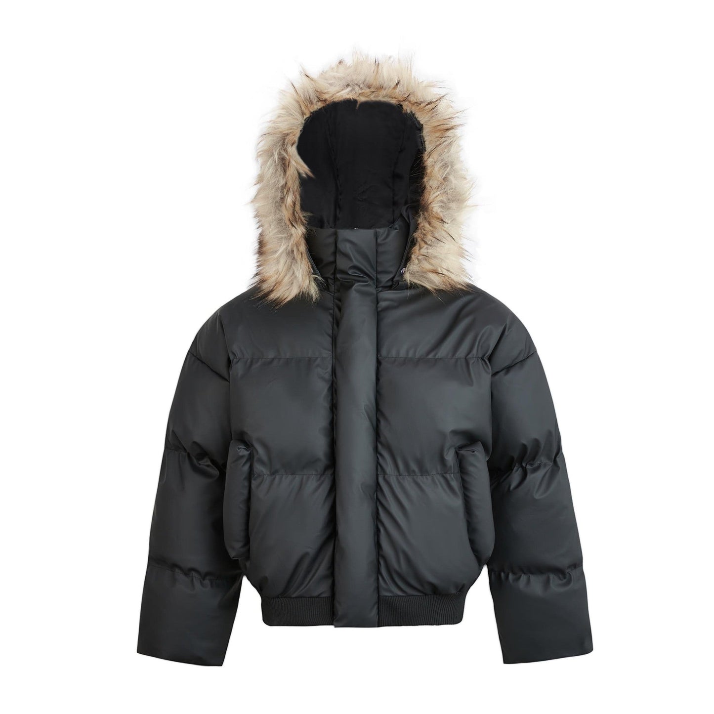 Urban Padded | Fur Hooded Puffer Jacket - Luxuryurbanwear