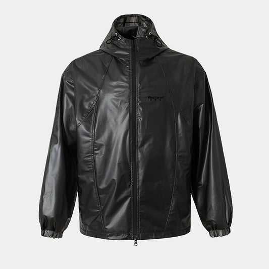 Urban Glossy Techwear | Windbreaker Jacket - Luxuryurbanwear