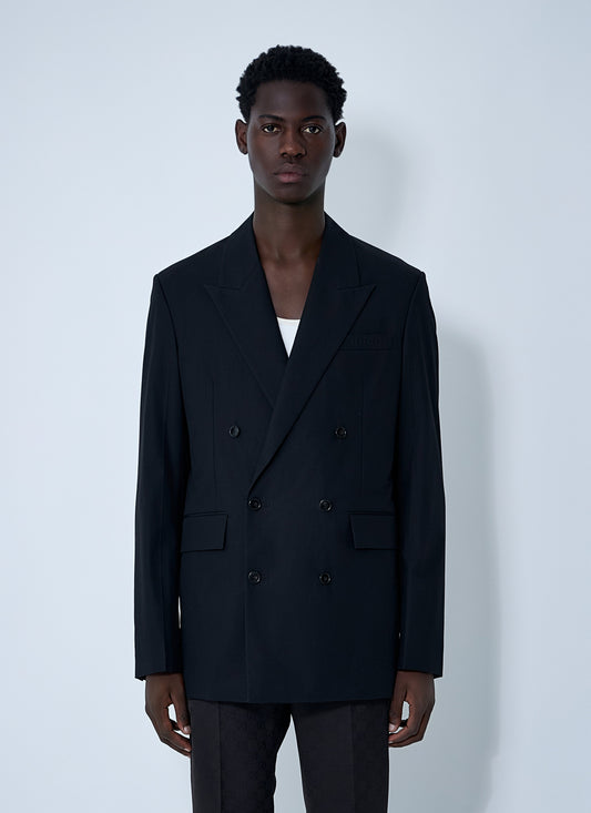 Gucci Men Double-Breasted Blazer