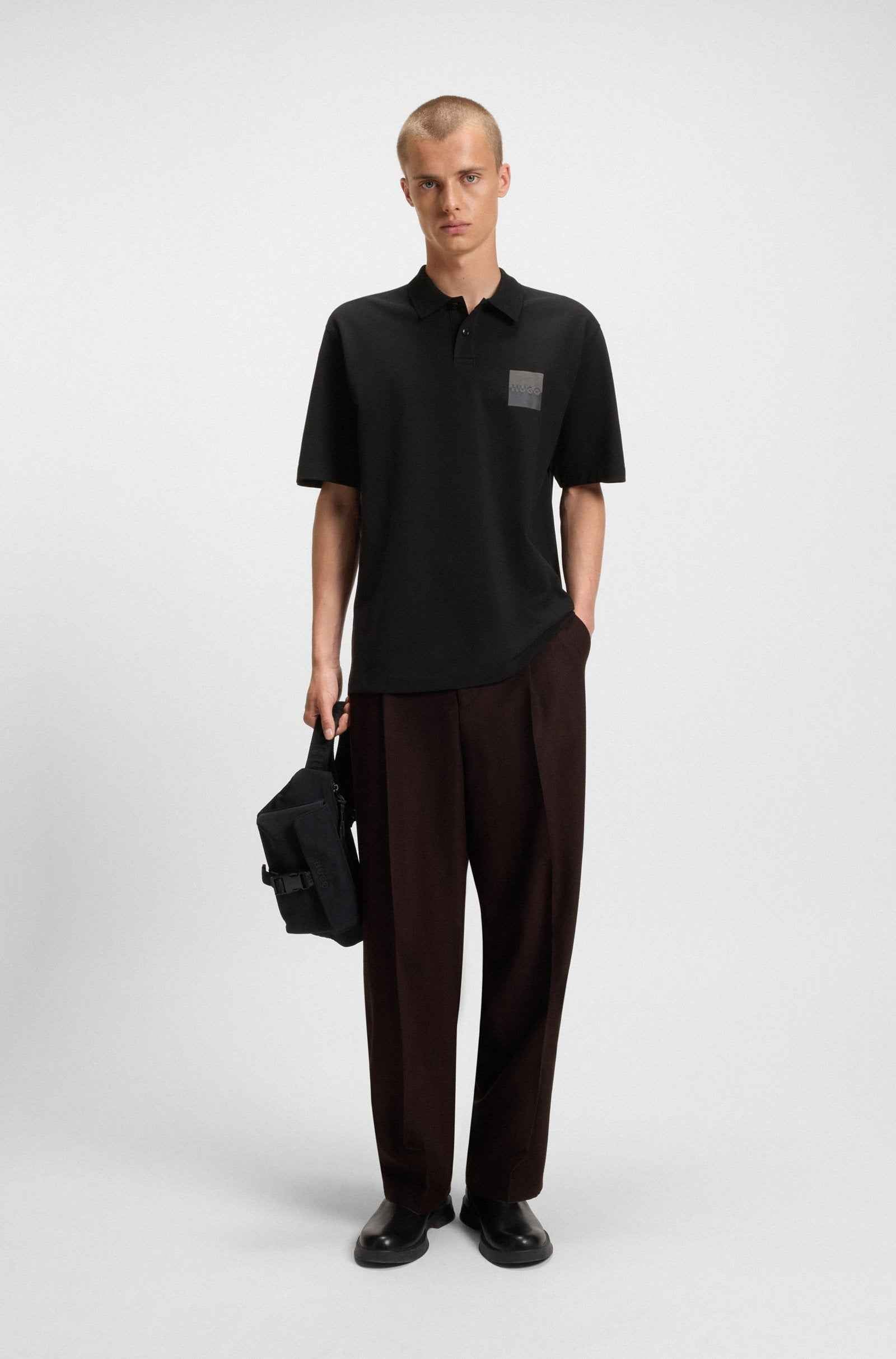 Hugo Dusplity Polo - Black