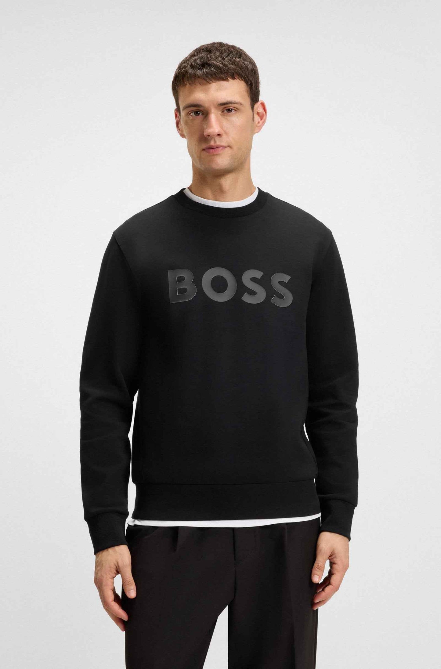 Boss Green Salbo Crewneck - Black