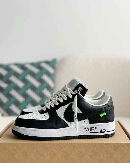 Air Force 1 Low Black White Sneaker